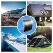 Flexible Solar Panel 100-400W Pack Monocrystalline Waterproof