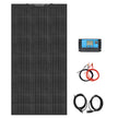 120/240W Flexible Solar Panel kit Photovoltaic Module Solar Power Charger 12v
