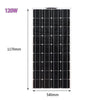 18v Flexible solar panels 50/ 100/ 120w solar - 12v battery charger waterproof