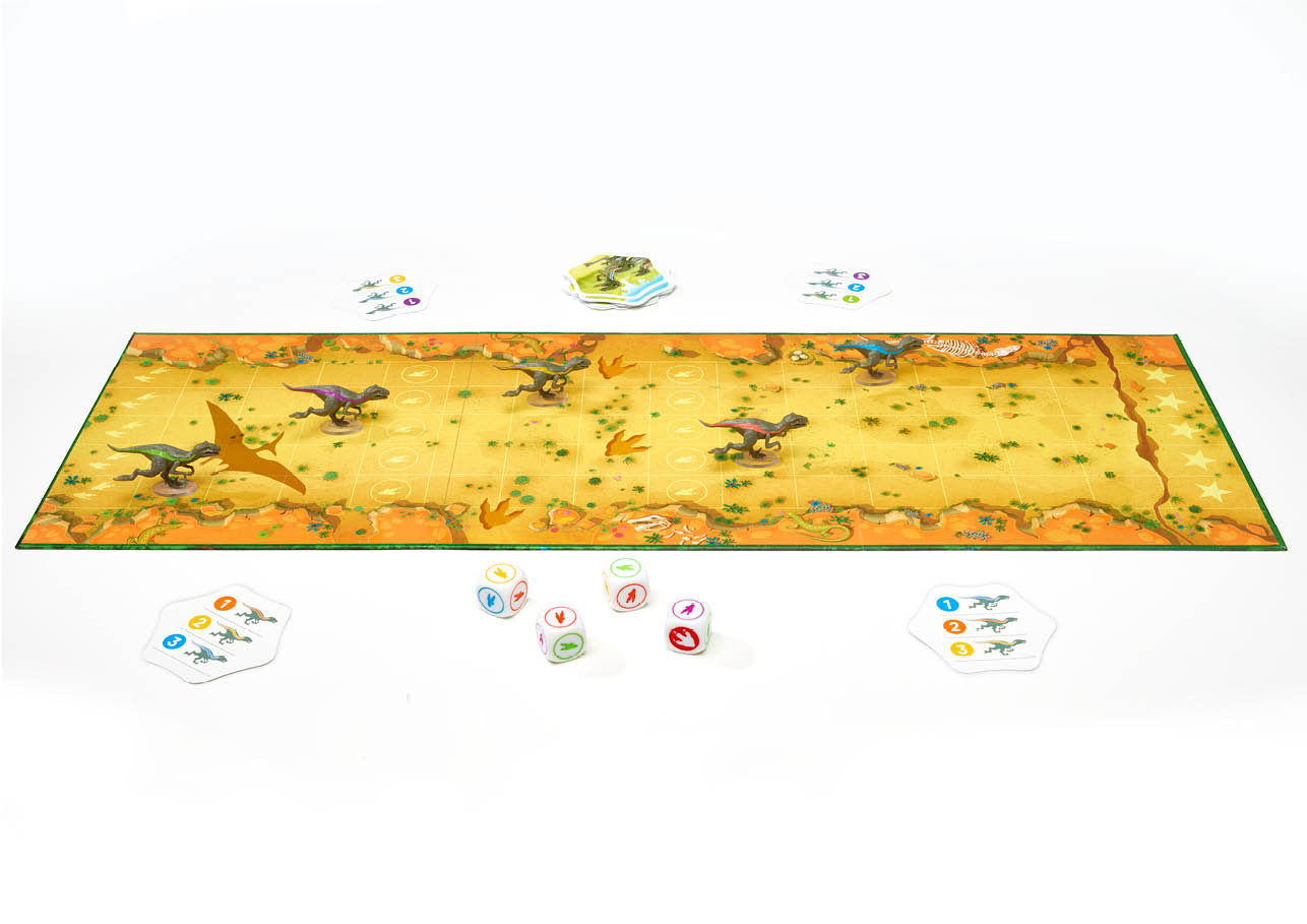 Flexiq Games - Course de Raptors