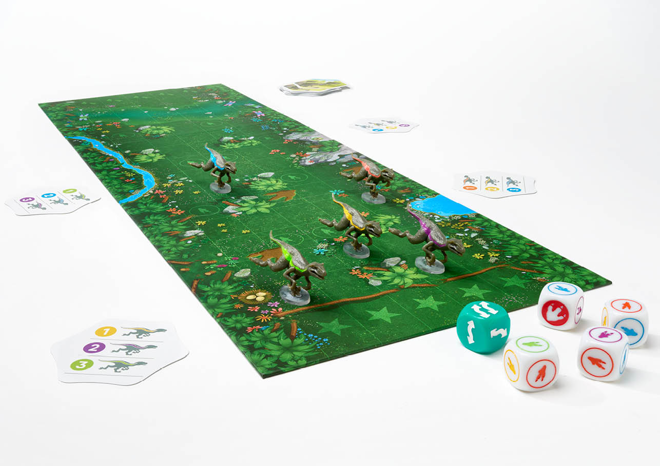 Flexiq Games - Course de Raptors