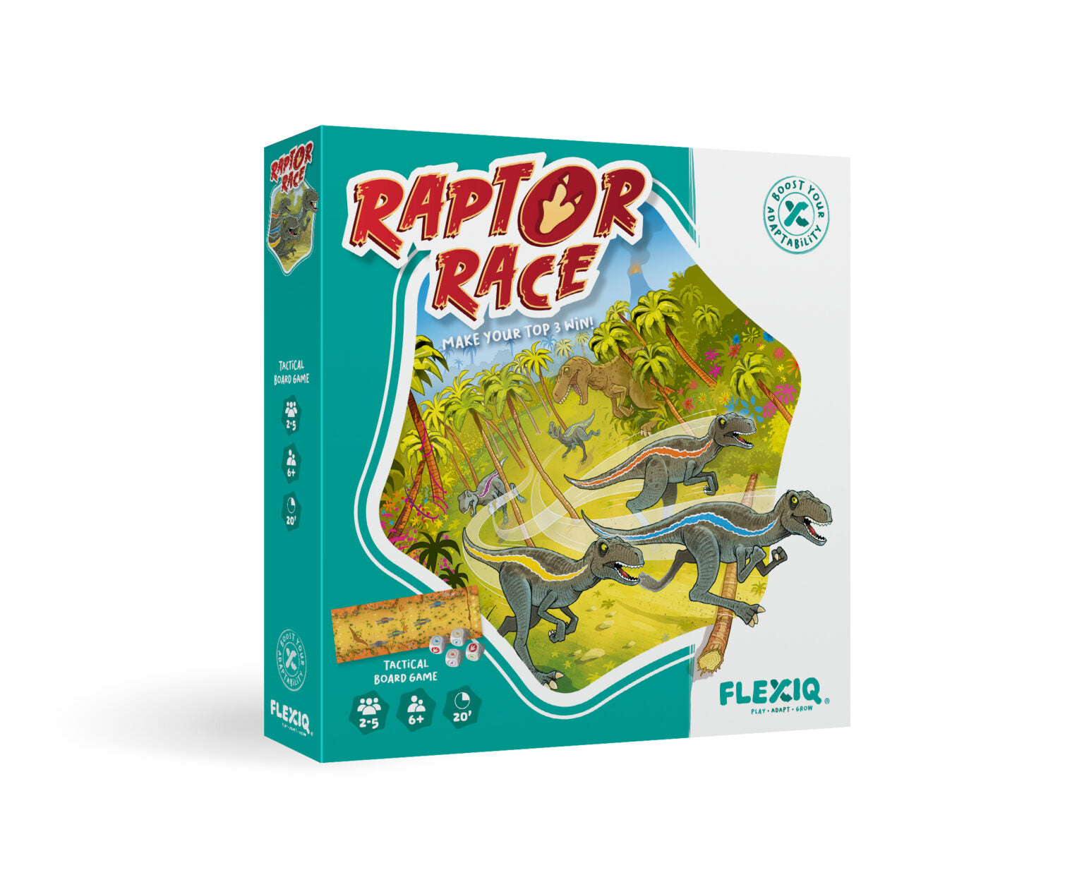 Flexiq Games - Course de Raptors