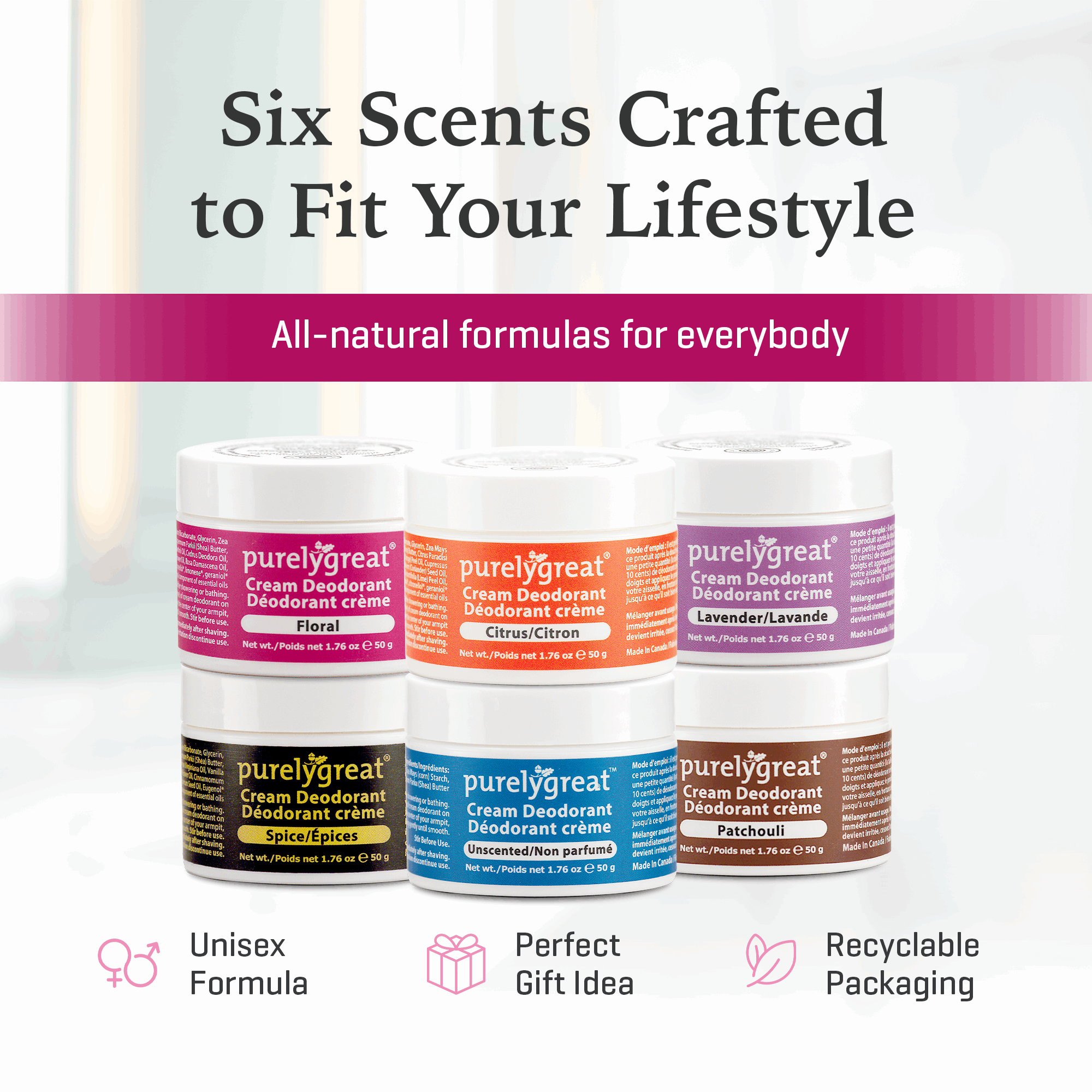 Floral Cream Deodorant