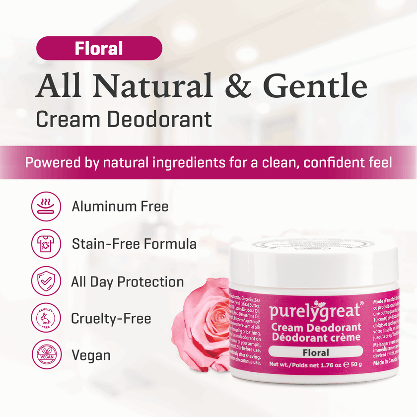 Floral Cream Deodorant