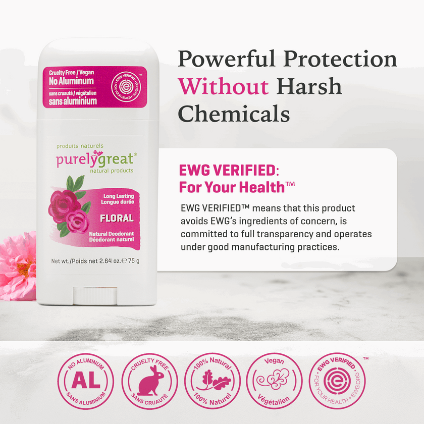 Floral Stick Deodorant