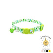 Cat Collar Breakaway - Flowers Designs with ID Tag