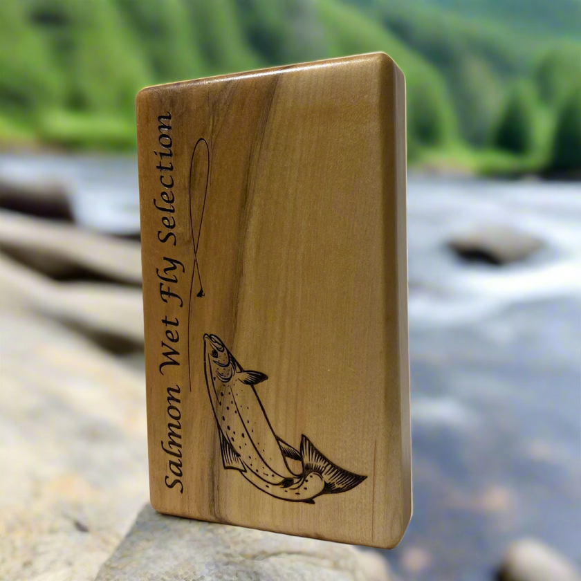 Local Hand Crafted Wooden Flyboxes & Fly Kits