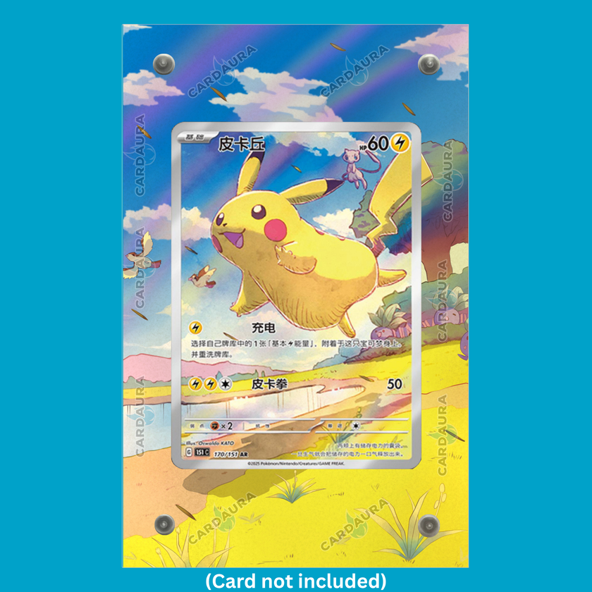 Flying Pikachu 170/151 Chinese 151 (Ungraded) Display Case