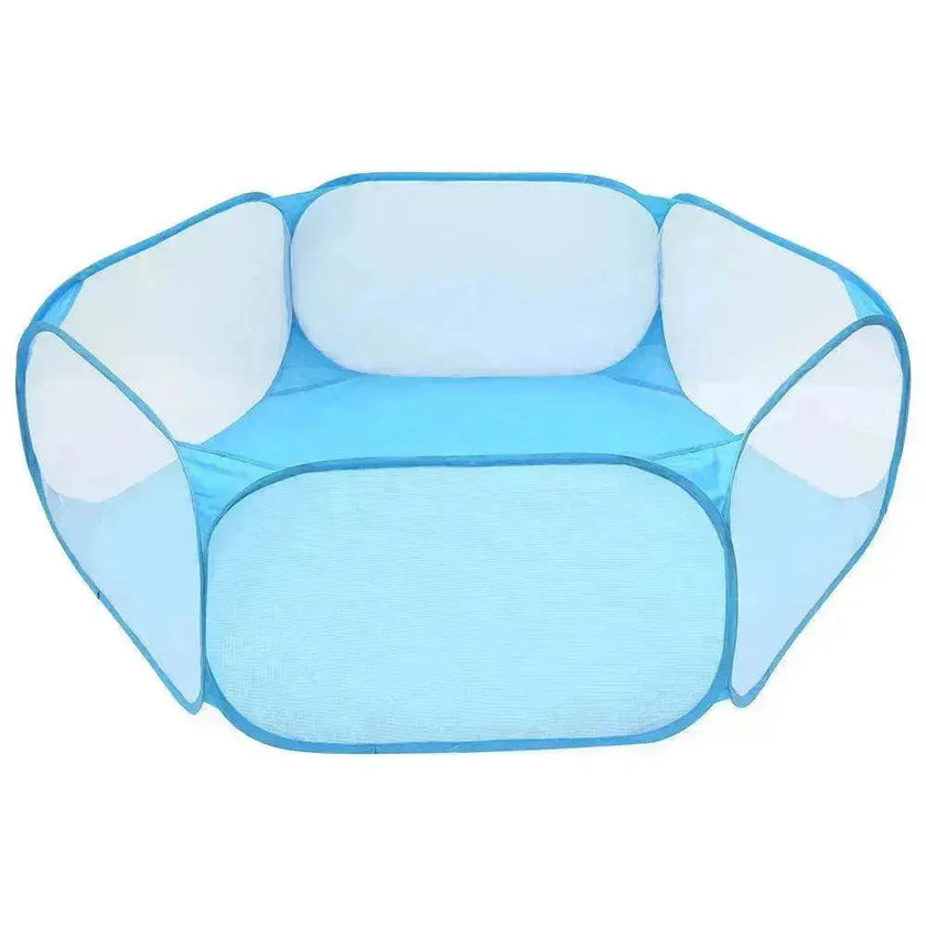 Foldable Kids' Play Tent with Ball Pit: Ocean Ball Pool & Crawling Game House for Outdoor Fun