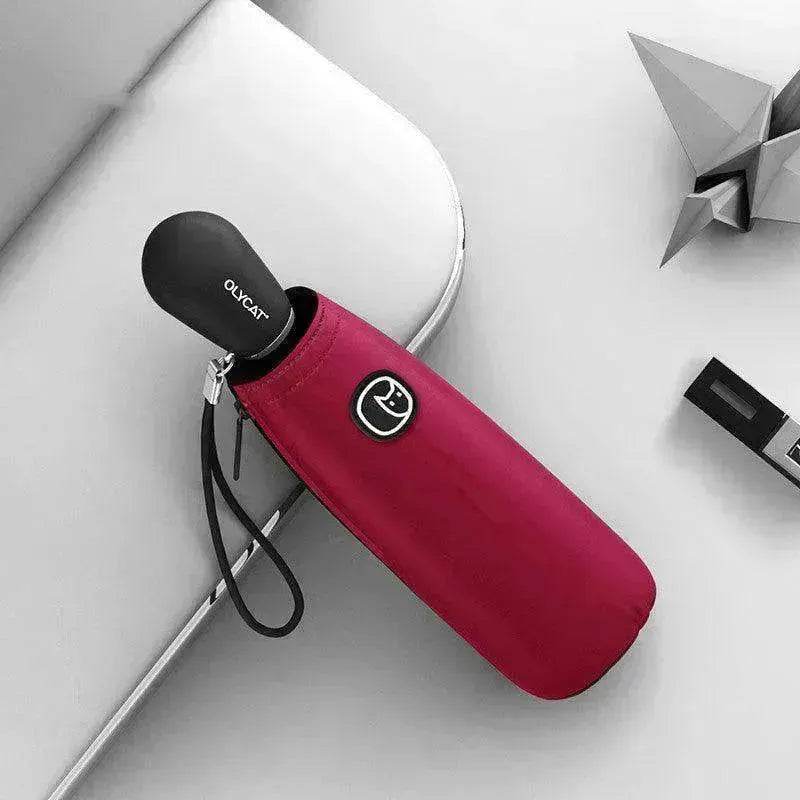 Folding baseball sun umbrella