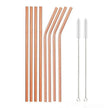 Food Grade 304 Stainless Steel Color Metal Straws