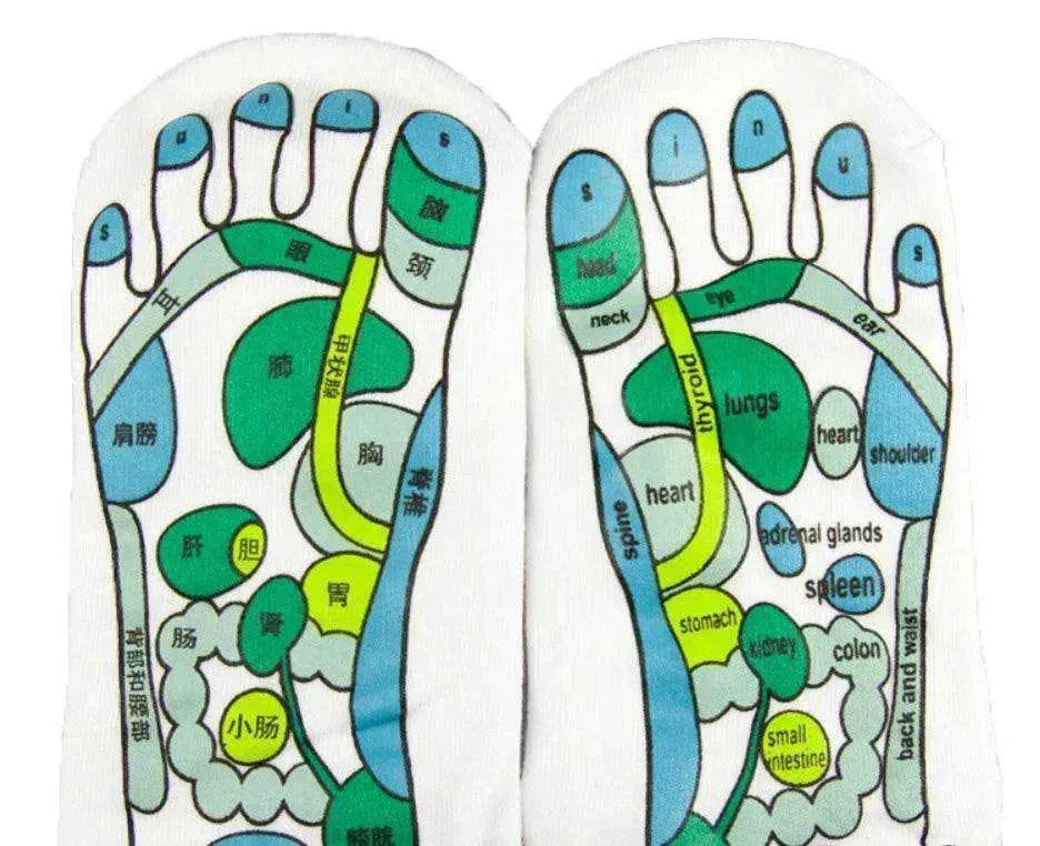 Foot Meridian Pedicure Health Socks