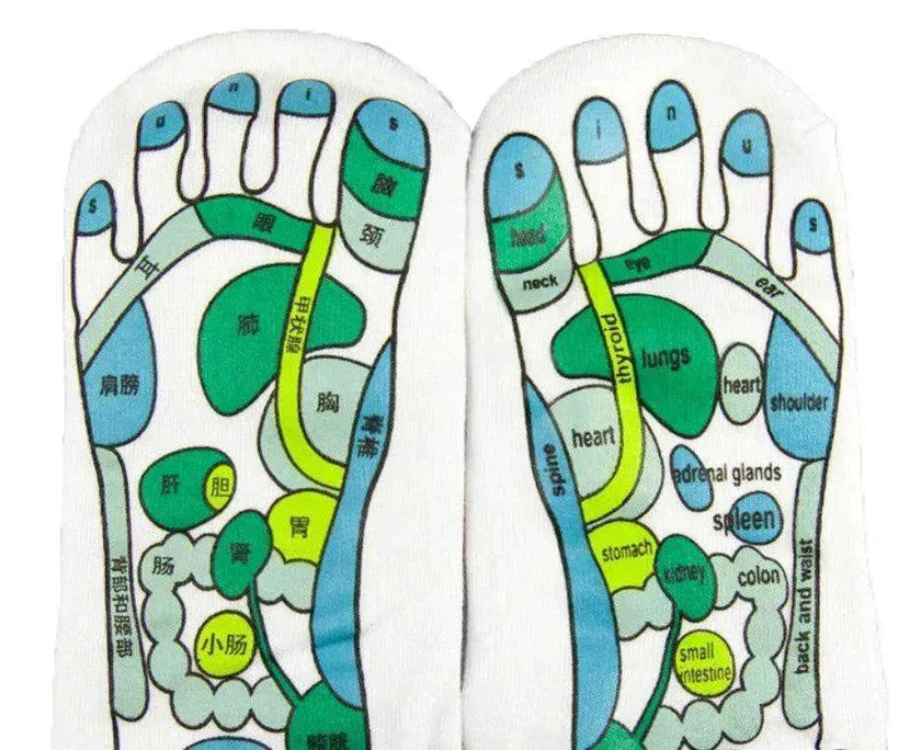 Foot Meridian Pedicure Health Socks