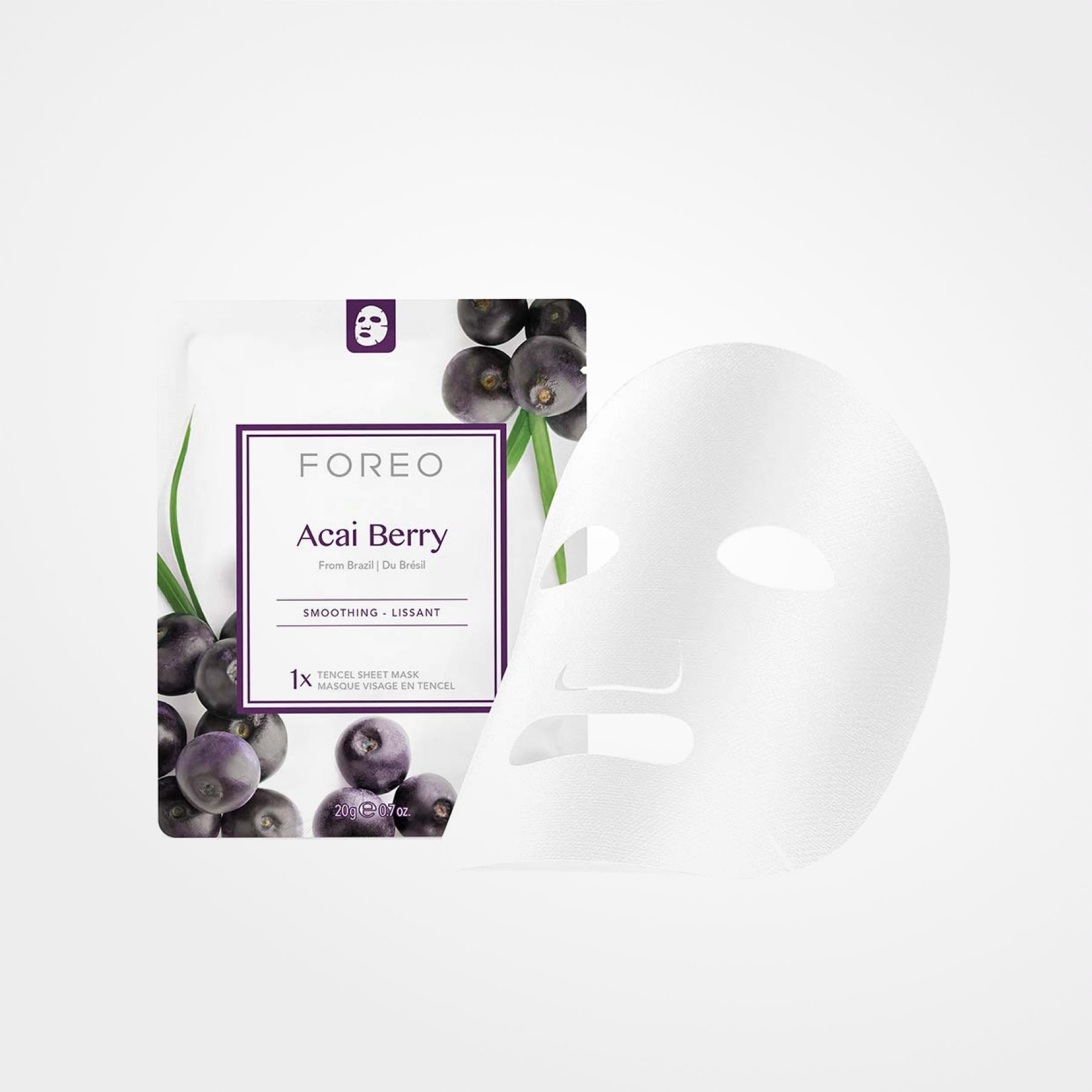 FOREO Acai Berry Sheet Mask (3x)