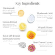Lait nettoyant visage ayurvédique purifiant Forest Essentials au miel, citron et eau de rose | Pour peaux normales à sèches