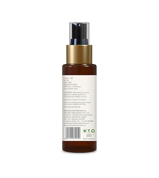 Brume corporelle parfumée Forest Essentials, miel et vanille | Spray parfumé infusé au jus d'aloès vera pour garder la peau parfumée et hydratée toute la journée.