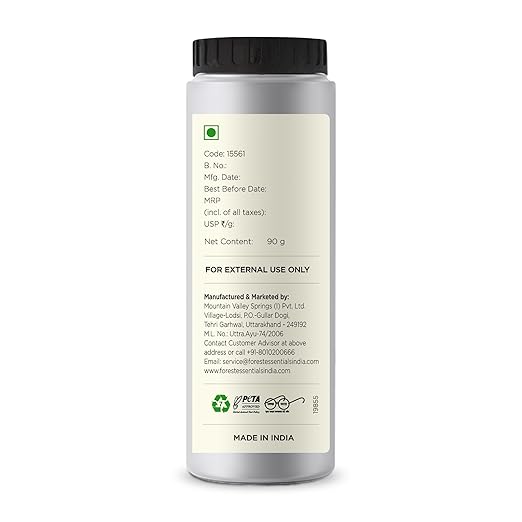Poudre pour le corps bébé Forest Essentials Dasapushpadi