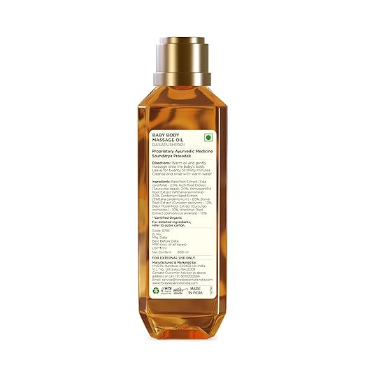 Sérum d'massage corporel pour bébé Dasapushpadi de Forest Essentials