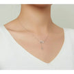 Forever Love: Delicate Infinity Necklace In Sterling Silver