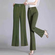 Formal Office Work High-Waisted Wide-Leg trouser Pants for Women