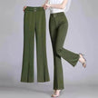 Formal Office Work High-Waisted Wide-Leg trouser Pants for Women