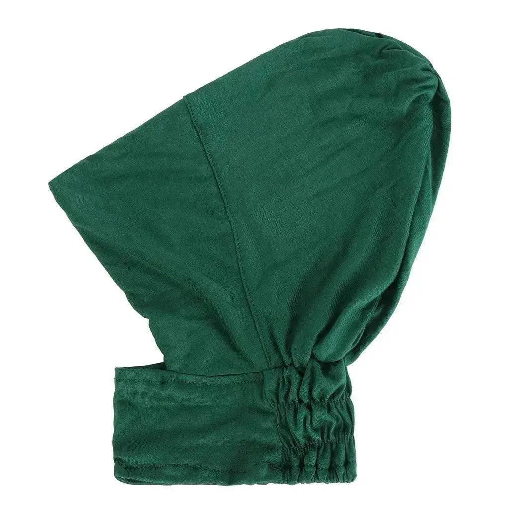 Four-Season Silk Cotton Pullover Hat in Solid Color with Elastic Fit