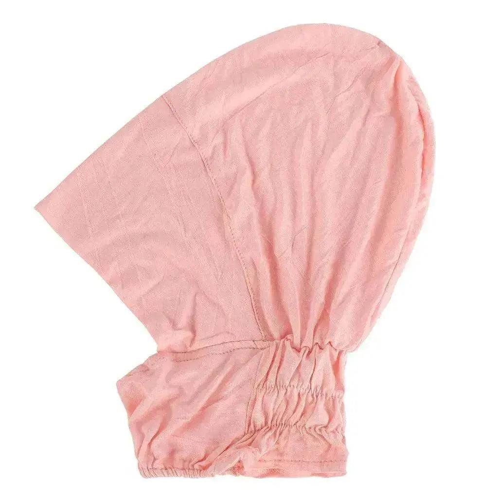 Four-Season Silk Cotton Pullover Hat in Solid Color with Elastic Fit