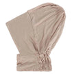 Four-Season Silk Cotton Pullover Hat in Solid Color with Elastic Fit
