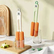 Four in one Cup Brush Long Handle Sponge