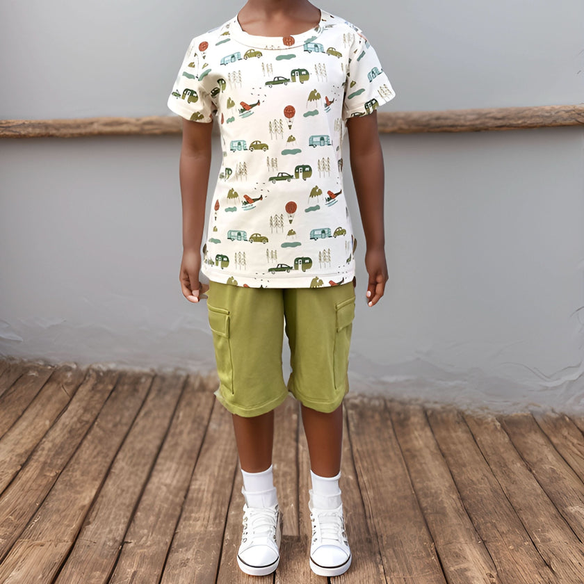 Baby/Kids' Bamboo T-Shirt | Strawberry Patch