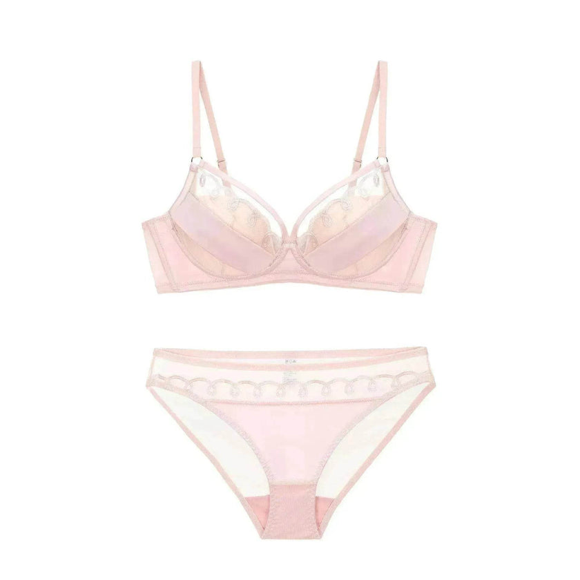 French Style Lace Comfortable Bra Underwear