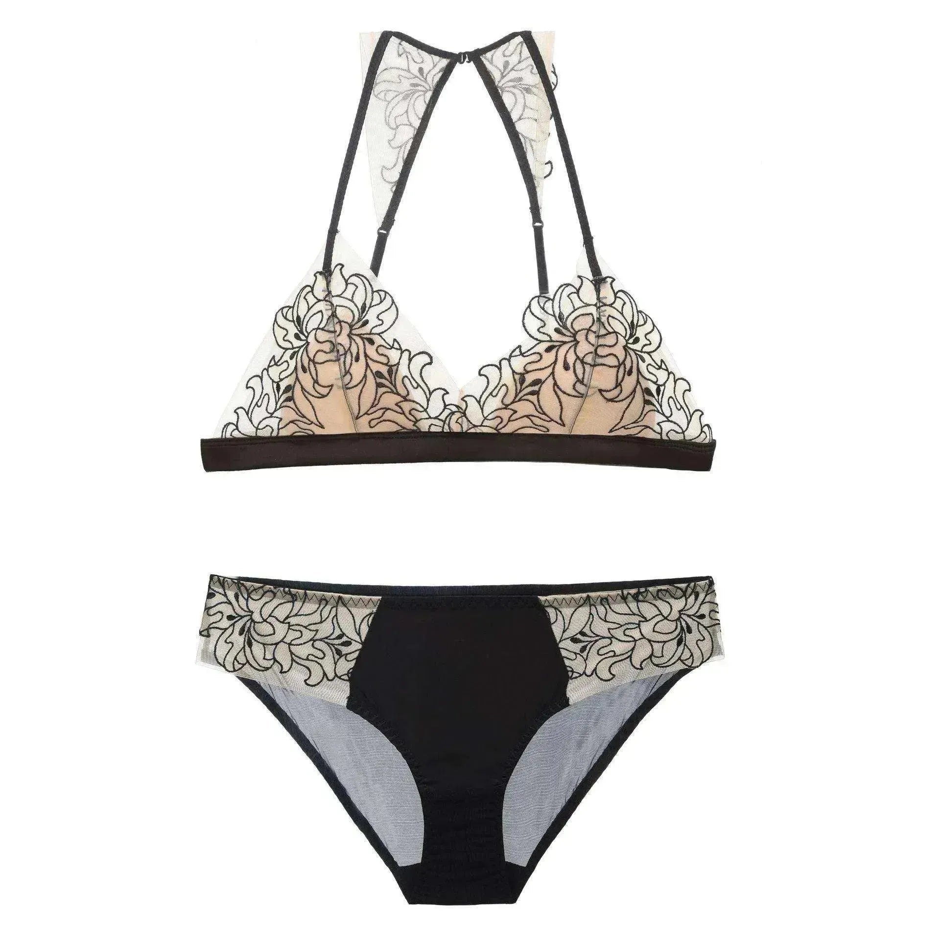 French Style Wind Lingerie Underwear Set