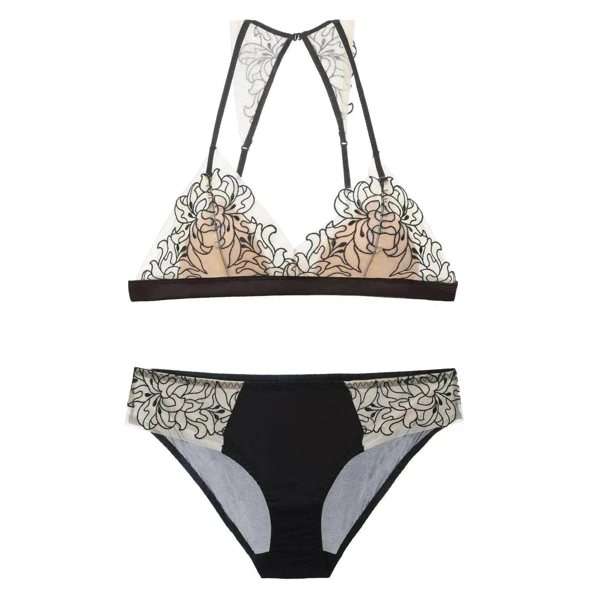 French Style Wind Lingerie Underwear Set