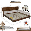 Frida Solid Wood Bed Frame