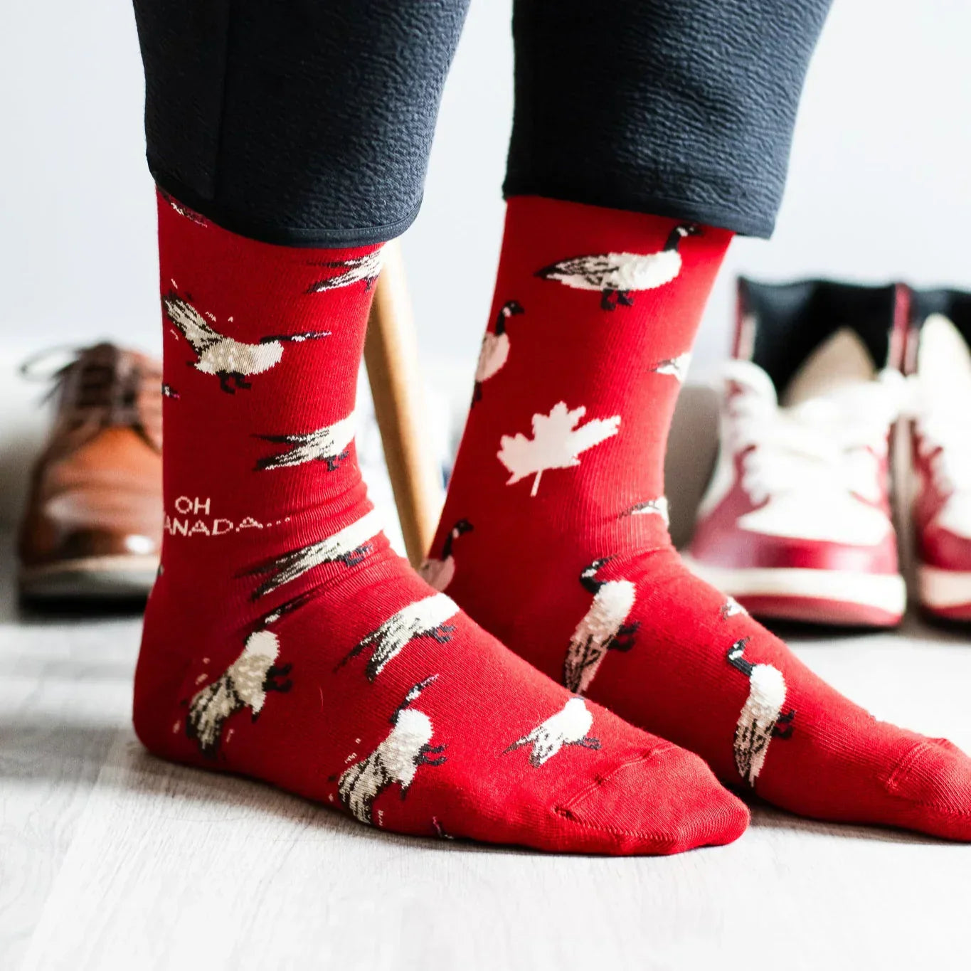 Friday Sock Co Men's Canada Goose Socks
