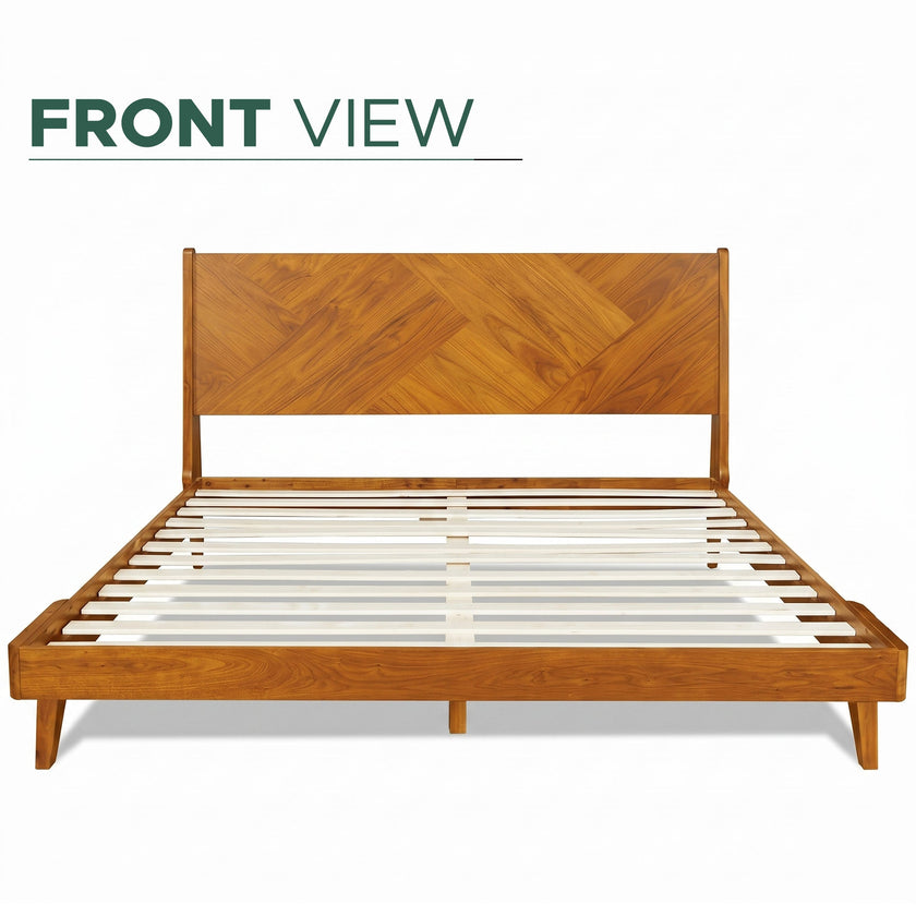 Gazelle Solid Wood Bed Frame
