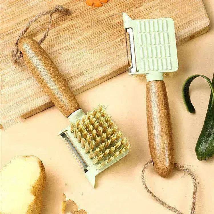 Fruit & Vegetable Multifunctional Peeling Cleaning Brush