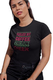 Fueled by Coffee and Christmas Cheer Rhinestone Shirt – Holiday Coffee Bling Tee | Blingdazzel