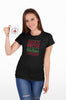 Fueled by Coffee and Christmas Cheer Rhinestone Shirt – Holiday Coffee Bling Tee | Blingdazzel
