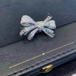 Full Diamond Bow Ring Female Fashion Personality