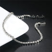 Full Diamond Crystal Bracelet Round Zircon - 2.5mm Single Row