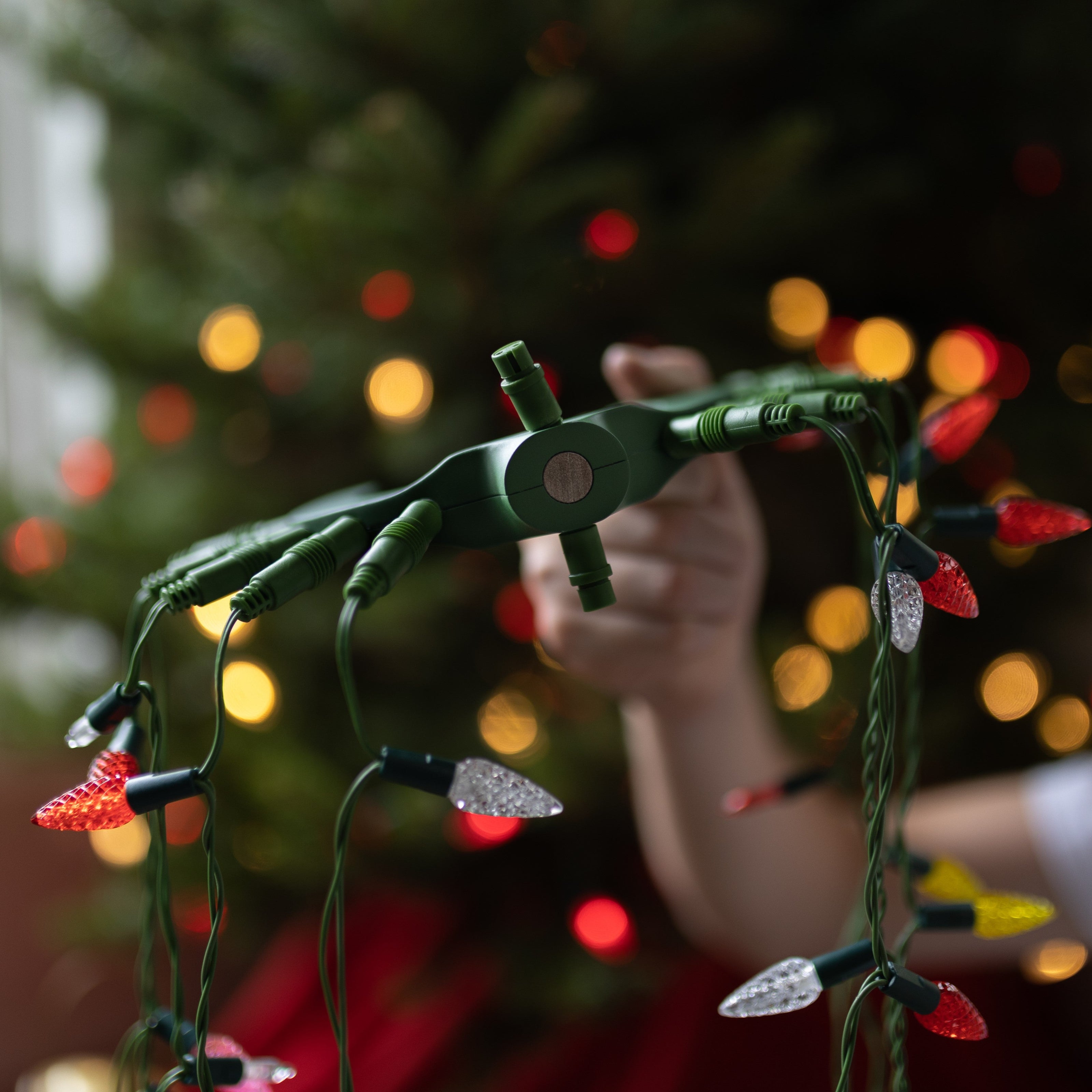Ring Tree Kit: 240 LED White Lights