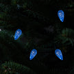 60 LED Blue Lights: 10 Strands
