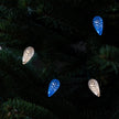 60 LED Blue Lights: 10 Strands
