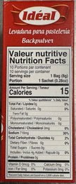 IDEAL Baking Powder 10x8g