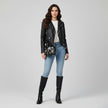 NOVA Mini Leather Crossbody Bag with Chain Strap