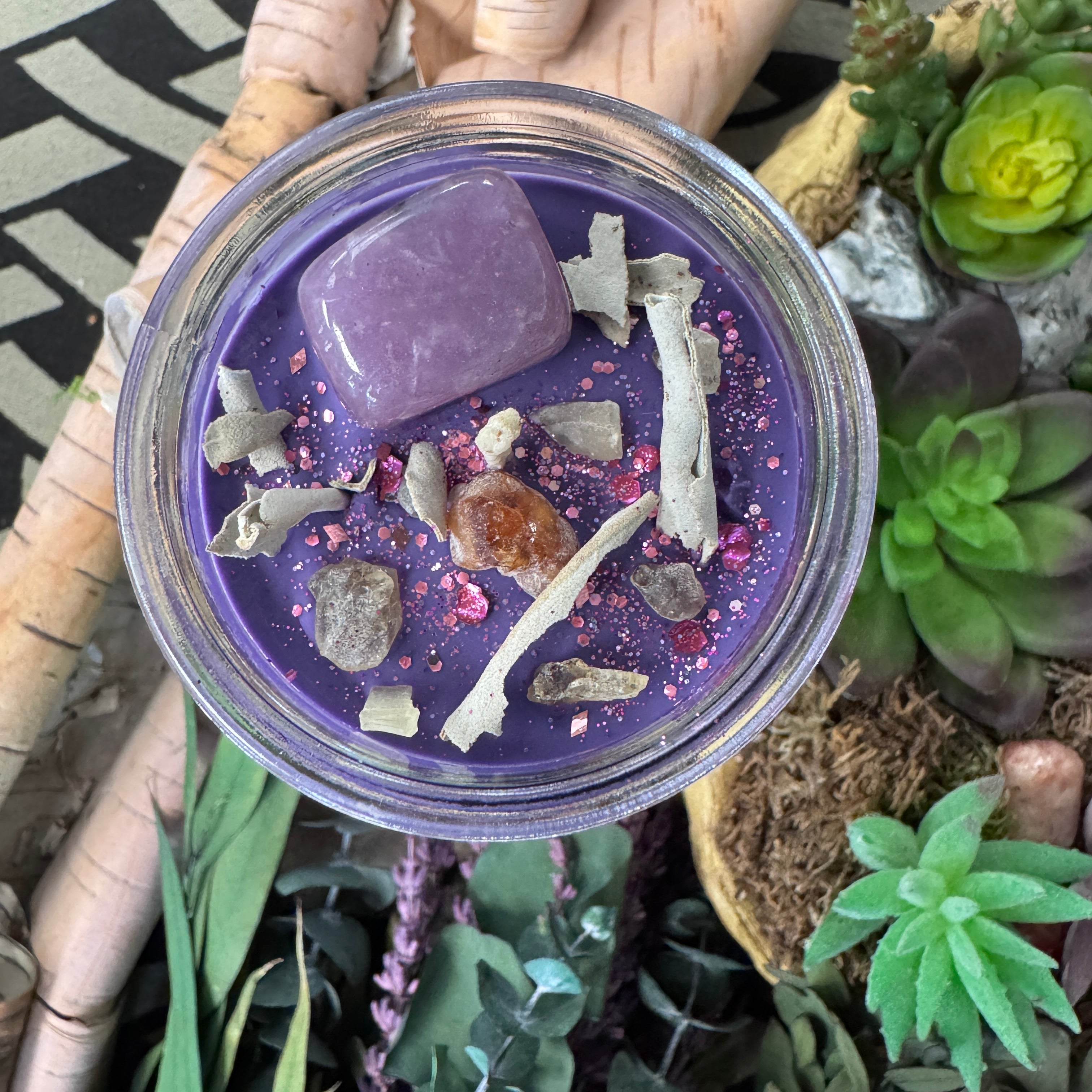 Planetary Magic Jupiter Blessing Spell Candle