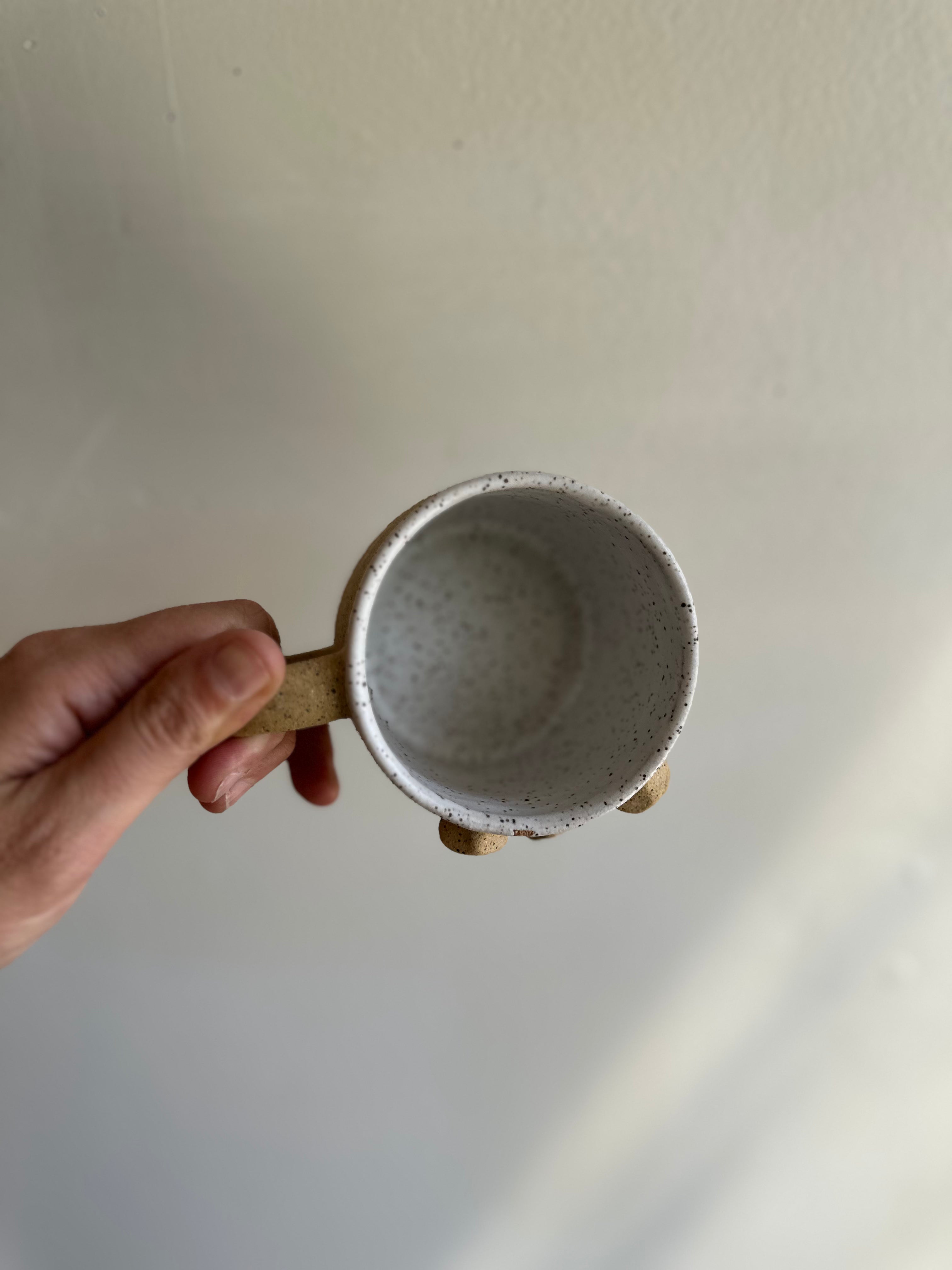 Earth to Ember | Moon Face Handmade Mug
