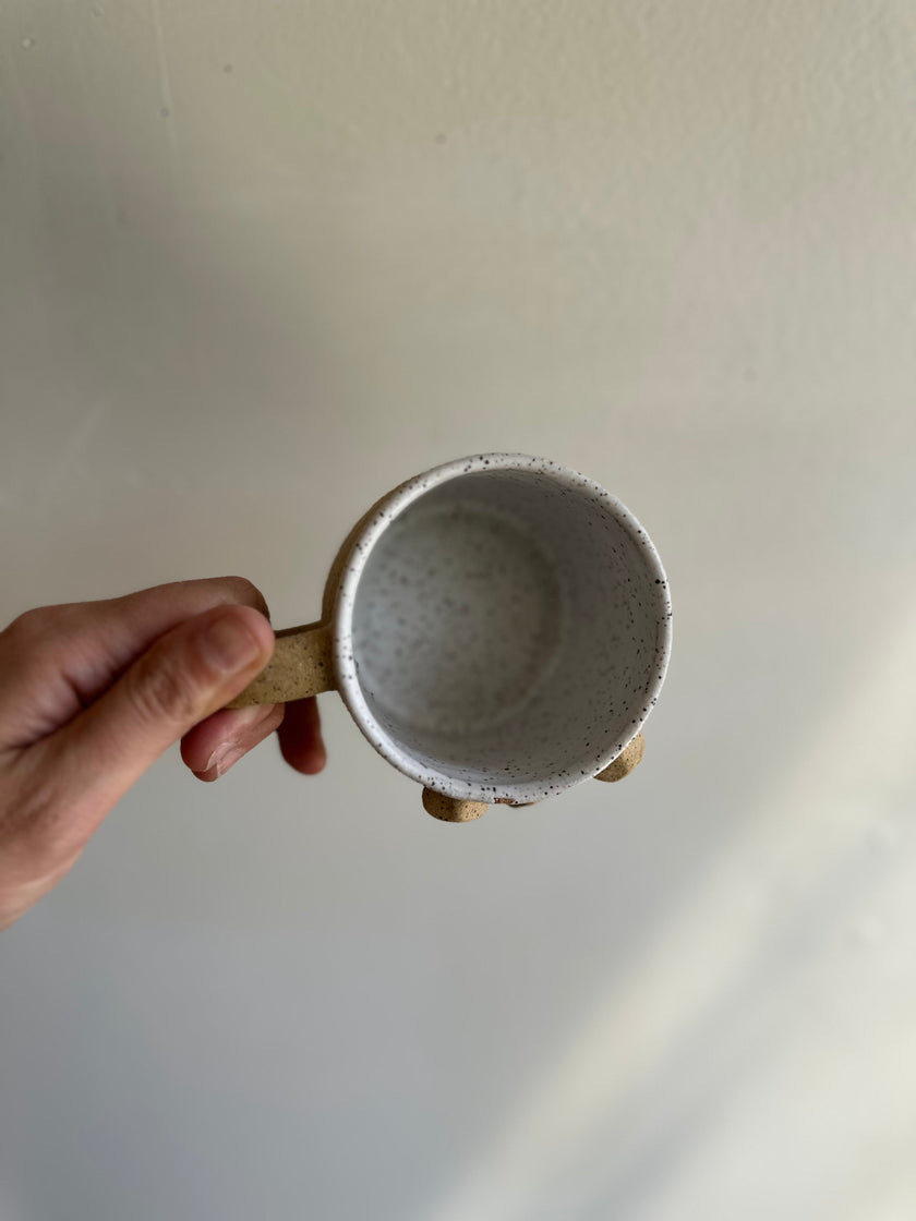Earth to Ember | Moon Face Handmade Mug