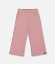 Waffle Flare Leg Pant | Pink | Deux Par Deux